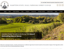 Tablet Screenshot of hamptonestate.co.uk